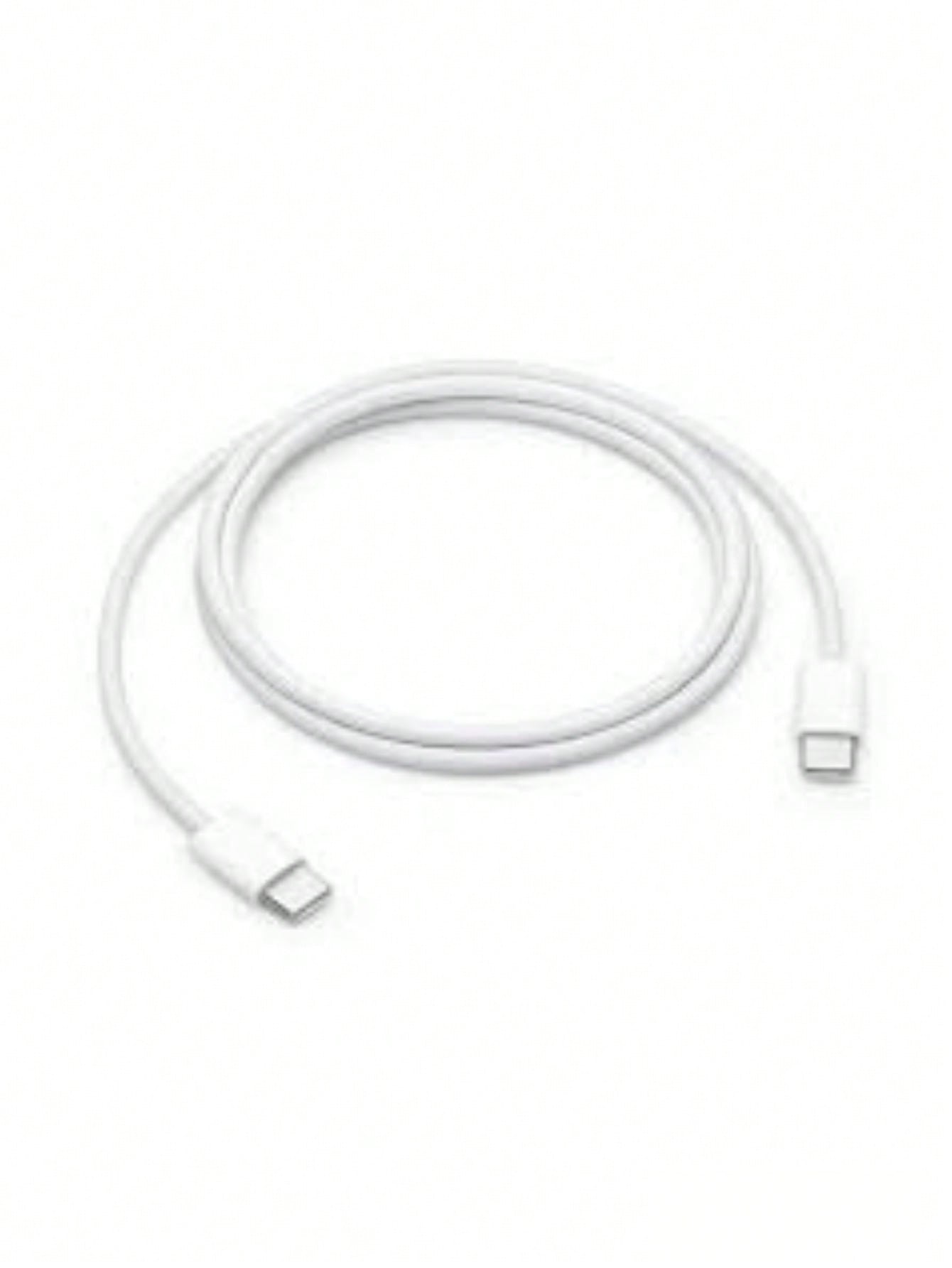 Cable USB-C a USB-C 1-M Blanco premium