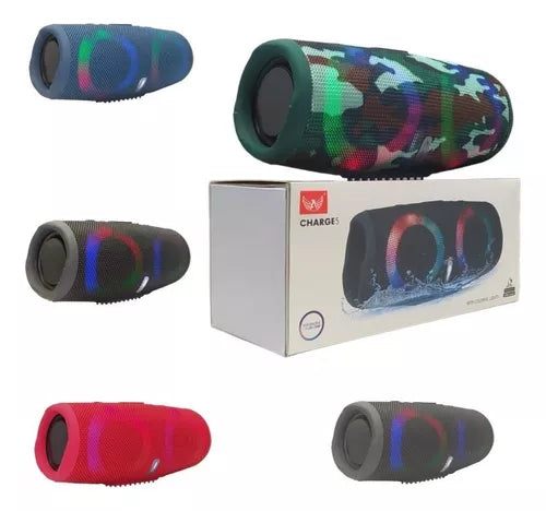 Altavoz Charge 5 Con Led Impermeable
